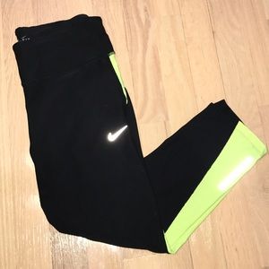 Nike Dri-Fit Racer Crop Running Tights